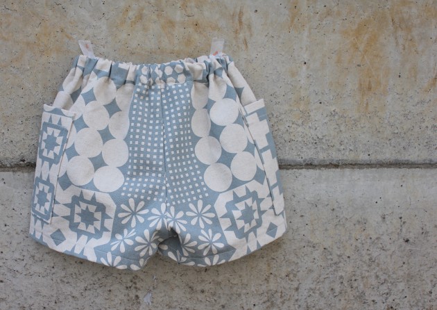 Stamped Cheater Print shorts : miss matatabi